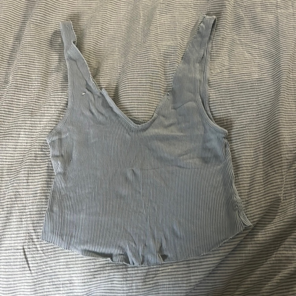 BDG Sage cropped tank top
